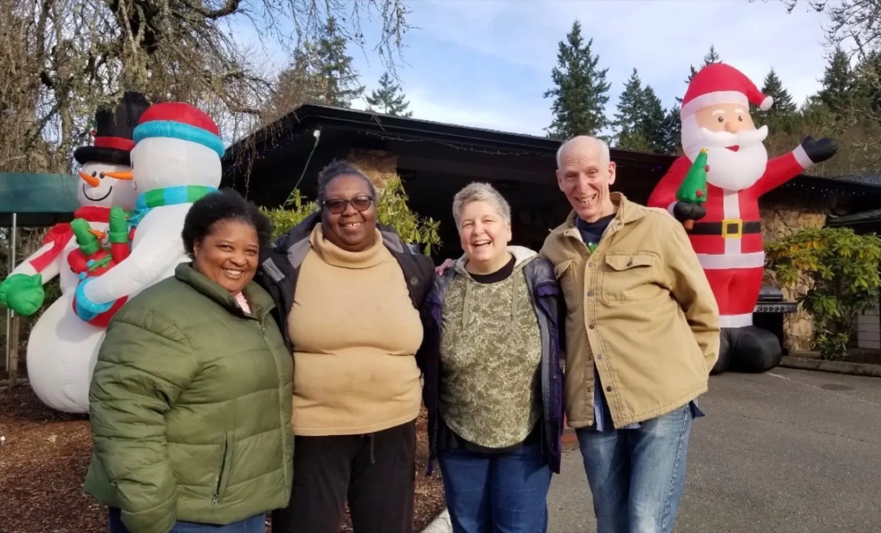 Nursing Home Ministry team during a holiday outreach