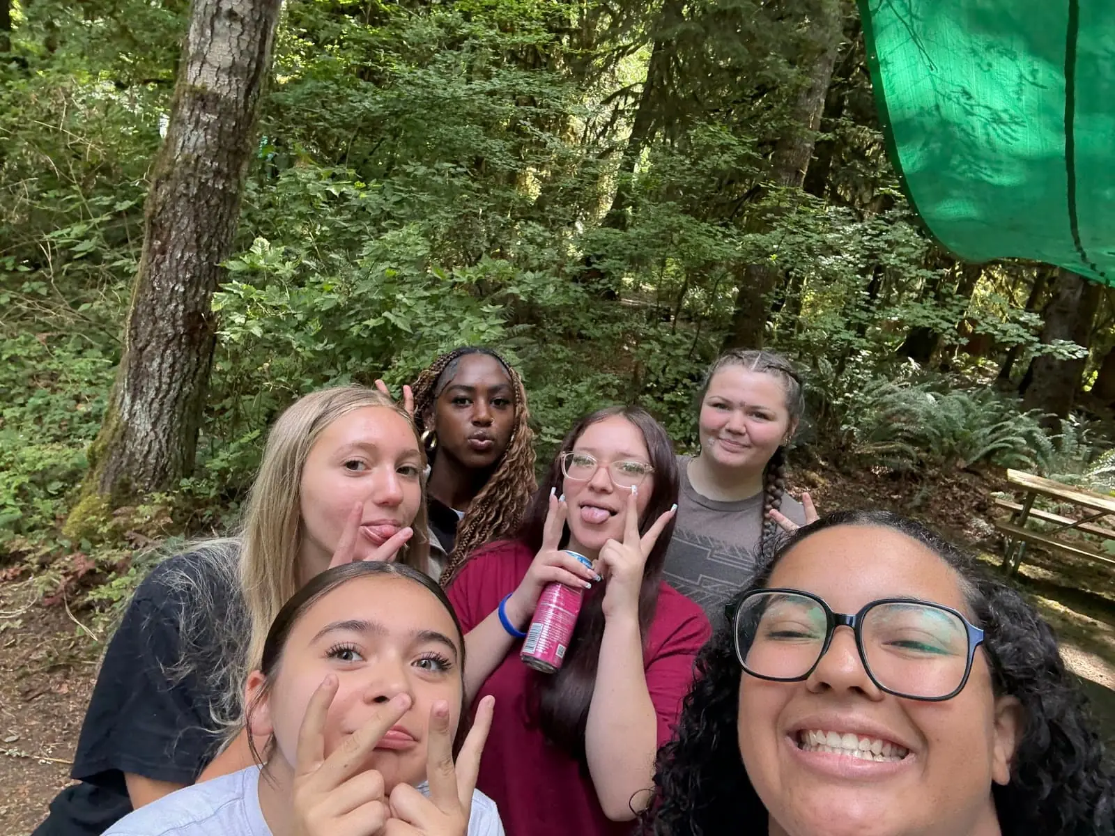 River Northwest youth enjoying time together outdoors